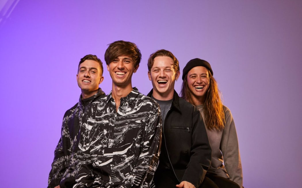 Matt Beachen, Shaan Singh, Sam Thomson and Ben O’Leary of Drax Project