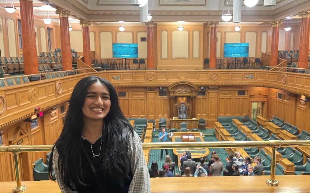 Sixteen-year-old Aanya Shukla, a student at Mt. Roskill Grammar School in Auckland, was selected by Labour list MP Priyanca Radhakrishnan as her Youth MP.