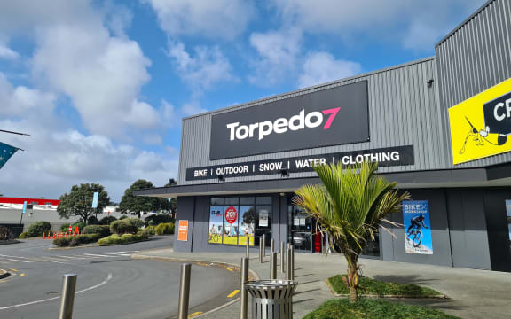 The Warehouse Group's Torpedo7 store.