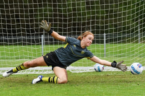 Lily Alfeld is the captain of the Wellington Phoenix women's team