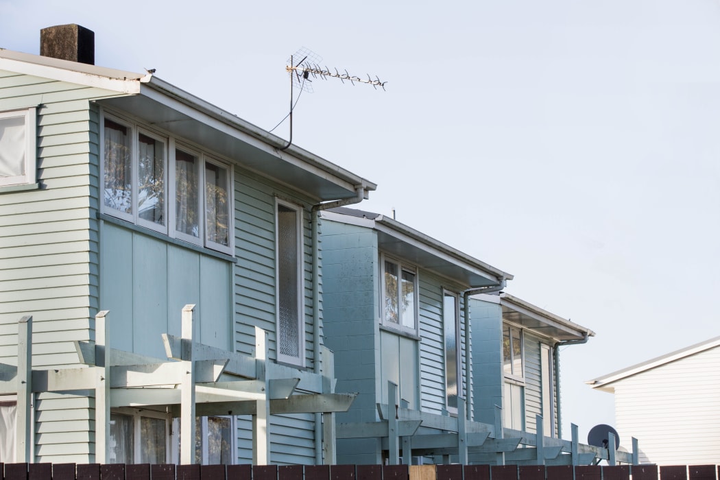 A group of state houses in a South Auckland suburb.