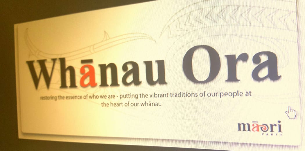 whanau ora sign