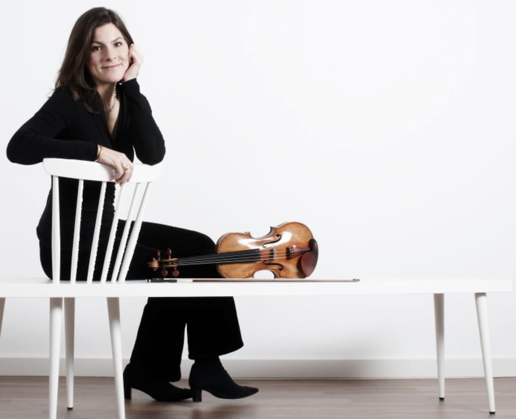 Violinist Elizabeth Kufferath