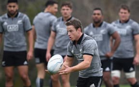 All Black halfback Brad Weber.