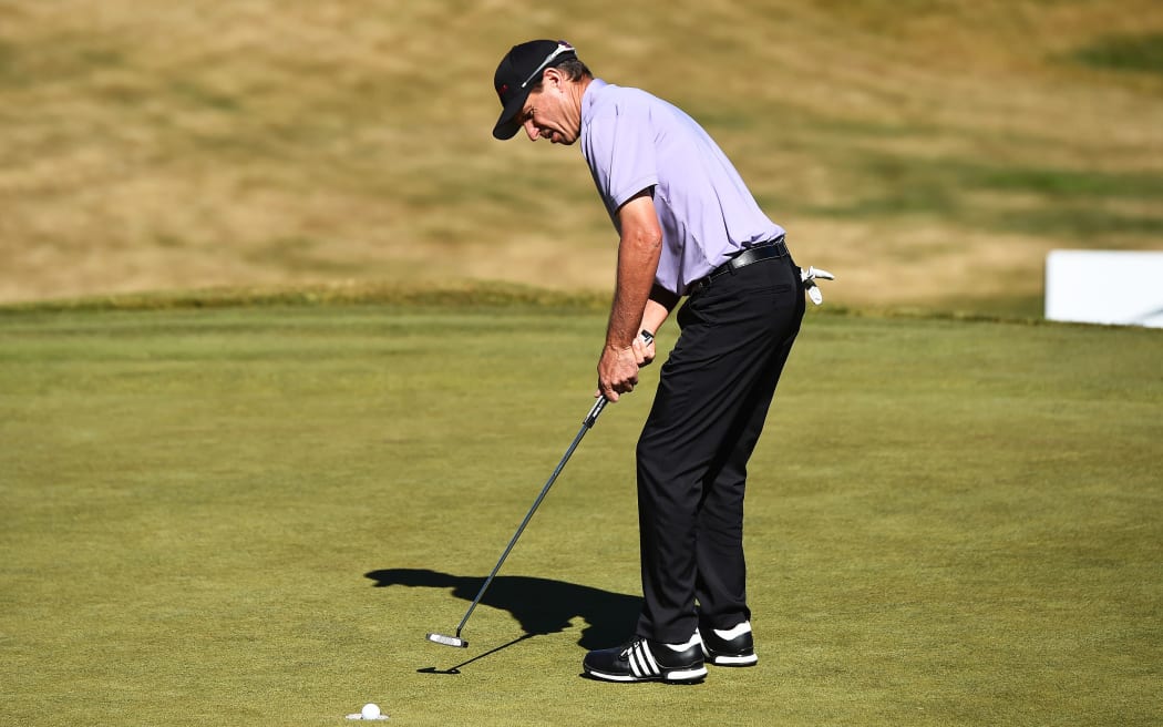 New Zealand golfer Steven Alker.
