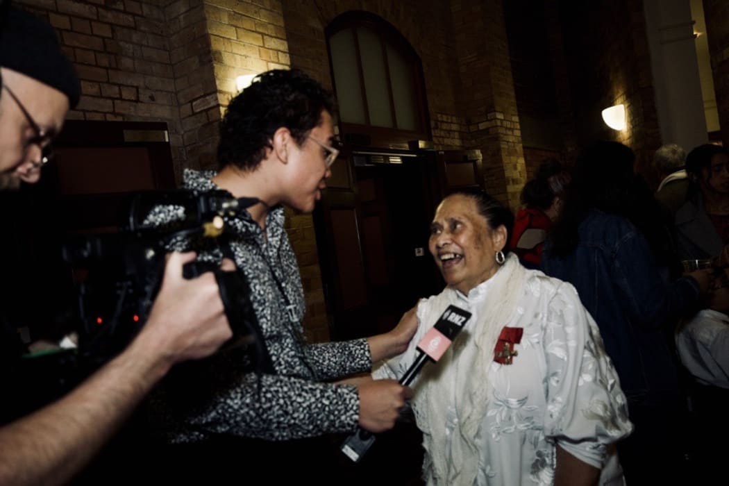 The legendary Toesulu Brown MNZM, who gave RNZ Pacific one of her only interviews at the apology.