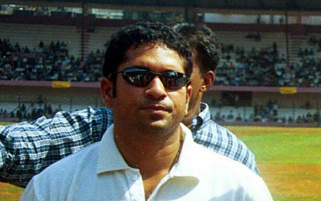 Legendary Indian batsman Sachin Tendulkar in 2001.