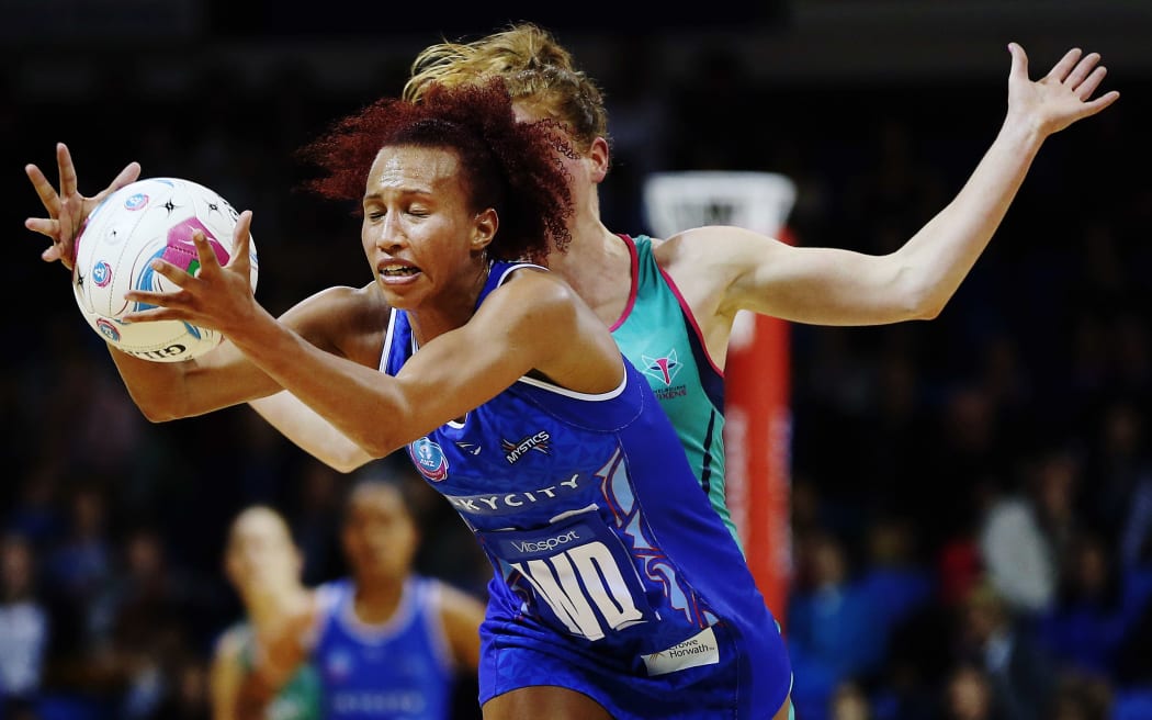 Mystics mid-courter Serena Guthrie has been named the ANZ Championship's Best New Talent.