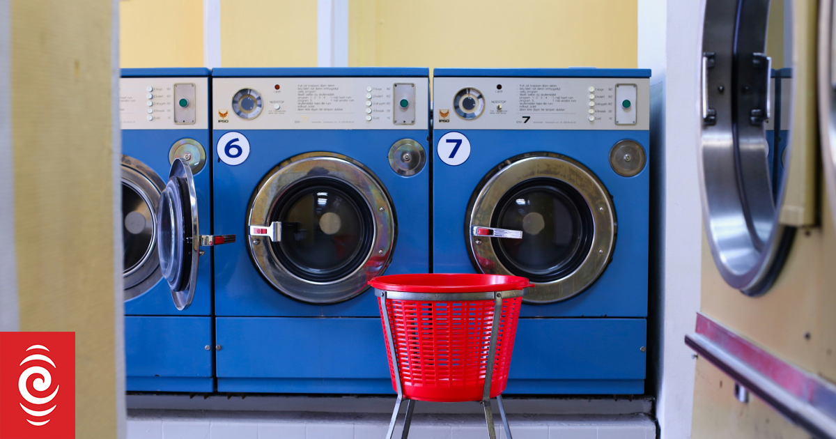 Laundromats awash with people trying to save cash on cleaning clothes
