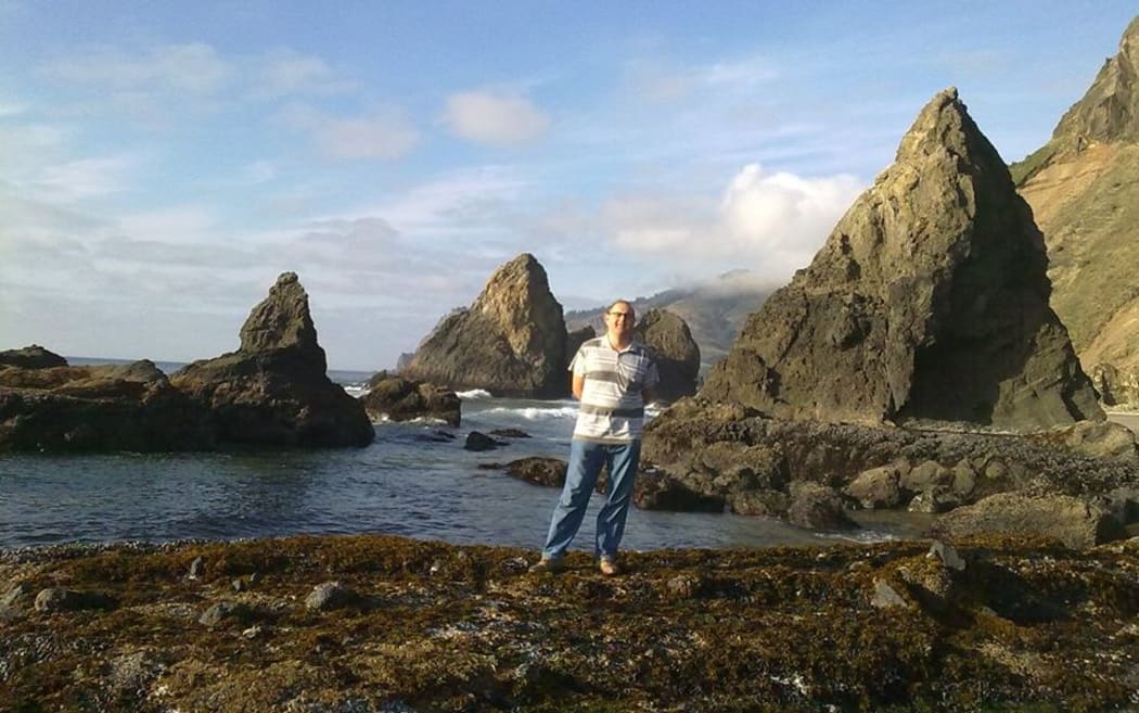 The photo released by Tasmania Police which was found on the camera's memory card.
