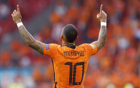 Netherlands player Memphis Depay.