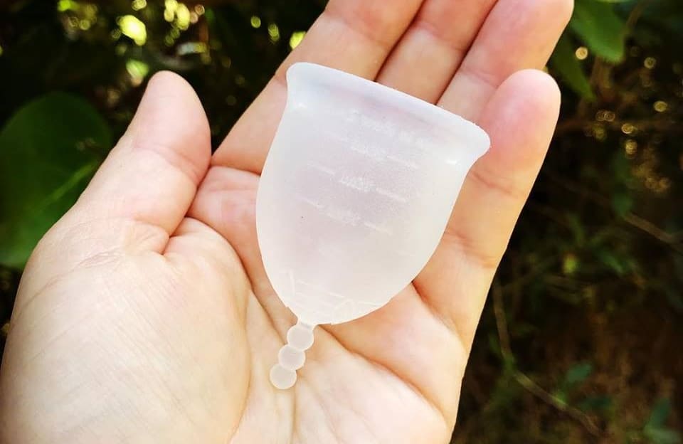 A menstrual cup.