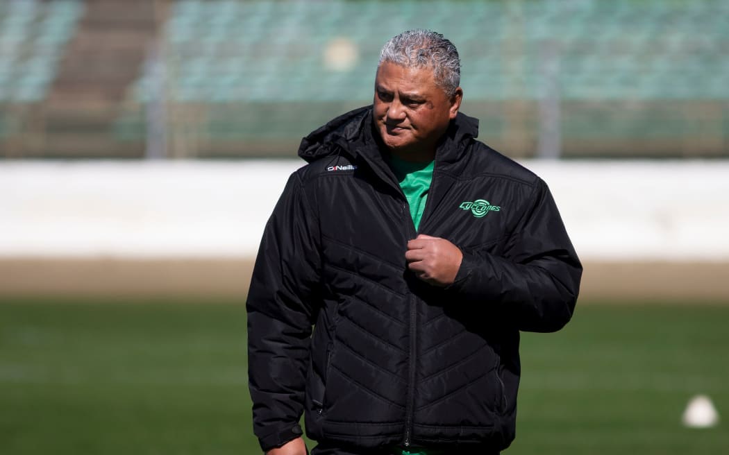 Manawatu Cyclones women's head coach Fusi Feaunati.