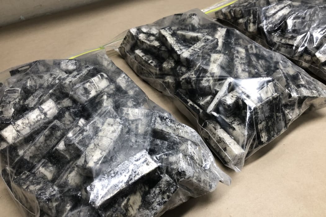 Meth was found inside the pallet pieces.