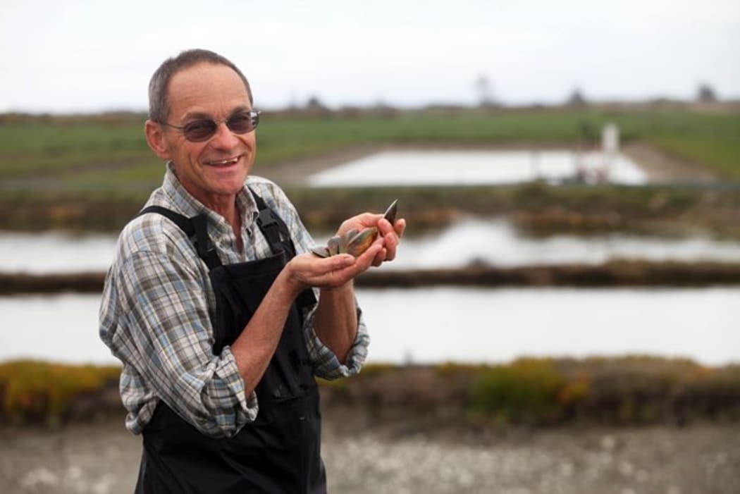 Cawthron Institute aquaculture scientist Henry Kaspar.