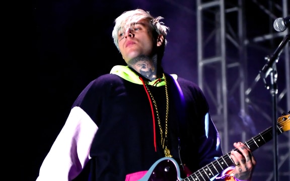 INDIO, CA - APRIL 21: Johnny Stevens of Highly Suspect performs onstage during the 2018 Coachella Valley Music And Arts Festival at the Empire Polo Field on April 21, 2018 in Indio, California.   Frazer Harrison/Getty Images for Coachella/AFP (Photo by Frazer Harrison / GETTY IMAGES NORTH AMERICA / Getty Images via AFP)