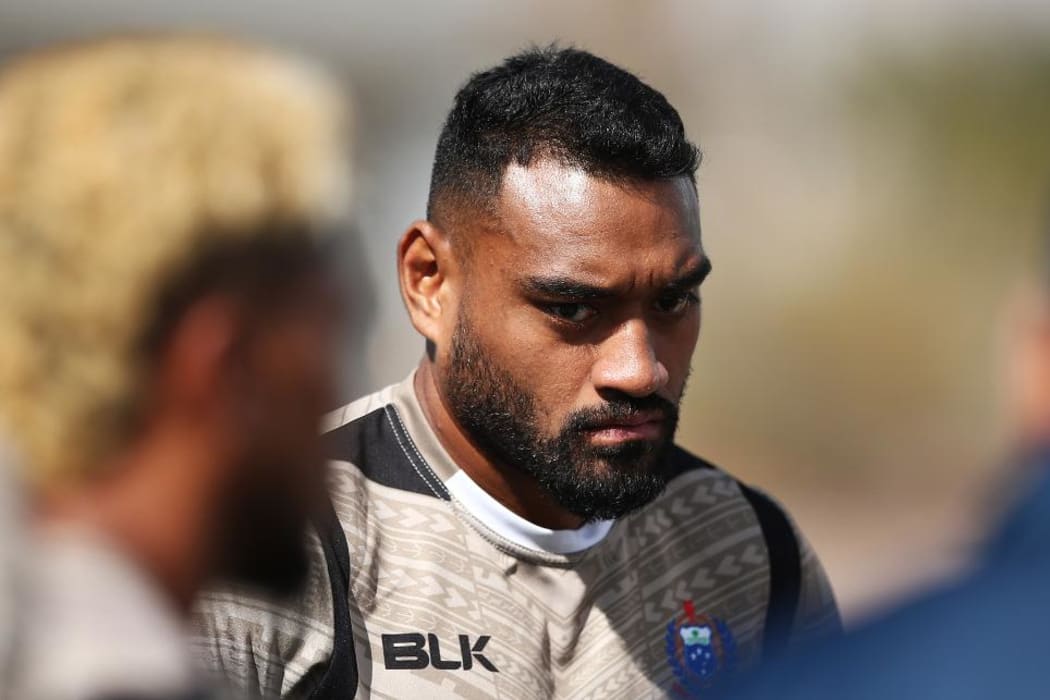 Samoa captain David Afamasaga was selected in the Las Vegas Tournament Dream Team.