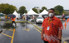 Ōtara testing centre operations manager Nonu Tuisamoa.