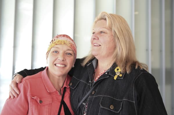 09082016. Photo Rebekah Parsons-King. Pike River families want mine's CEO to face charges. L-R Anna Osborne and Sonya Rockhouse.