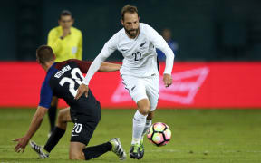 Andrew Durante playing against USA 2016.