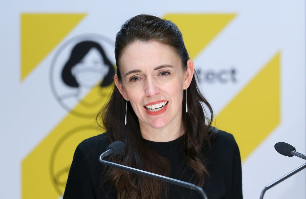 WELLINGTON, NEW ZEALAND - OCTOBER 12: Prime Minister Jacinda Ardern speaks to media during a press conference at Parliament on October 12, 2021 in Wellington, New Zealand. 4