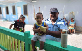 Early turn out for the 2023 Tokelau election was strong on Nukunonu.