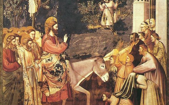 Entry into Jerusalem - Giotto