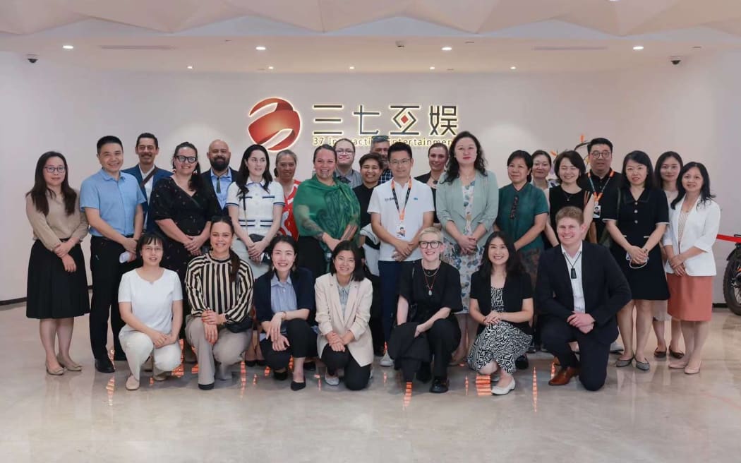 Maori business delegation to China