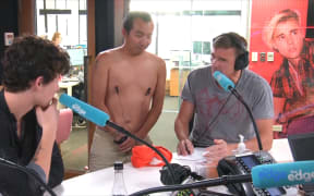 The Edge's Chang Hung is wired up for a shocking radio stunt with pop star Shawn Mendes.