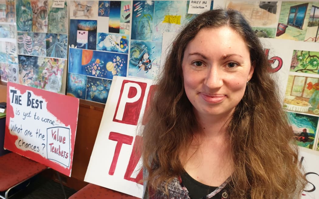 Science teacher Hayley Woolf