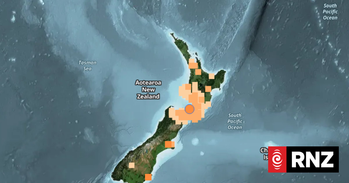 Magnitude 4.9 earthquake felt in Wellington
