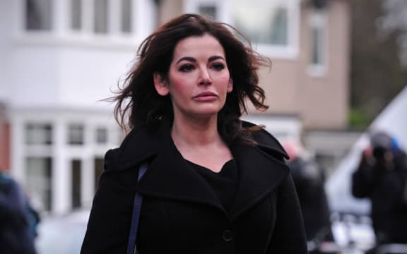 Nigella Lawson arriving at Isleworth Crown Court to give evidence in December last year.