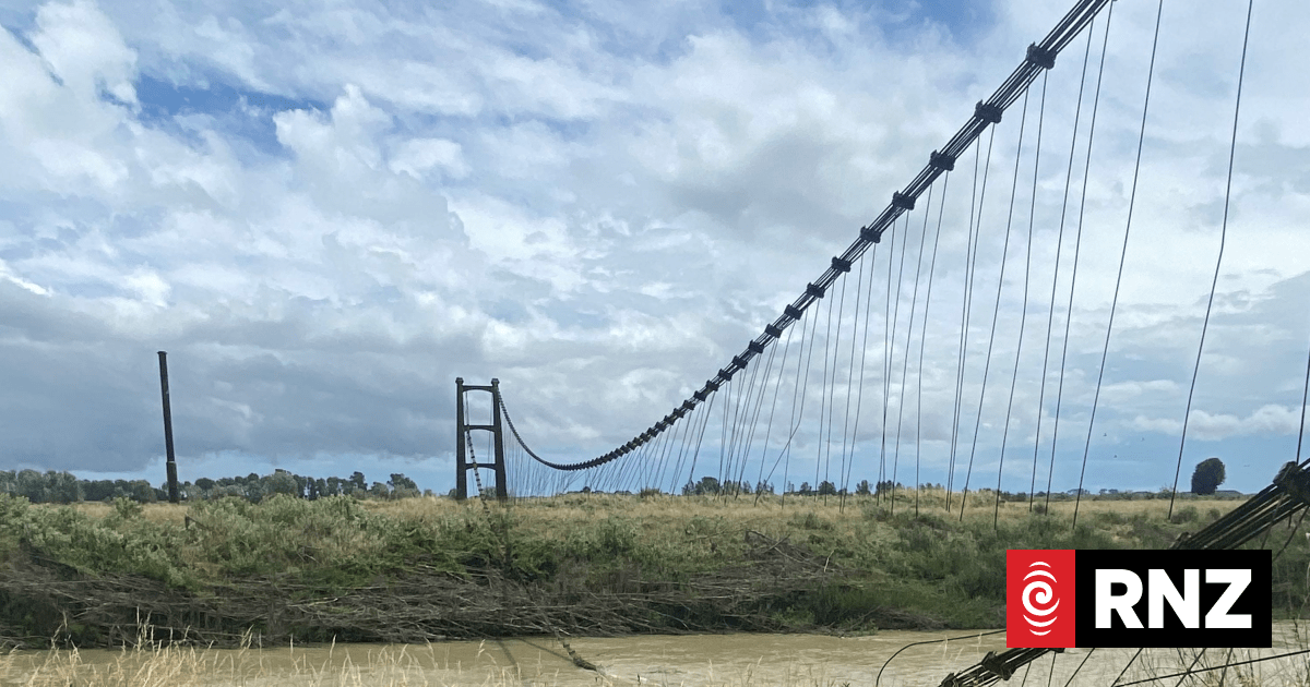 Historic Ōpiki Bridge's future under cloud with more repairs needed - RNZ by Field Correspondent