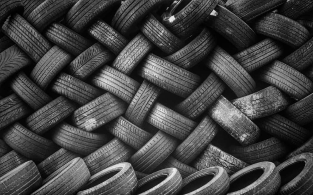 Discarded tyres