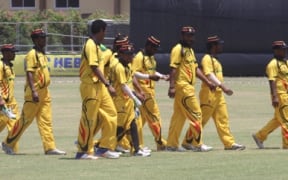 The PNG Barramundis in Dubai.