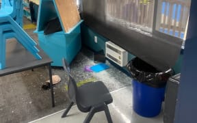 Rongomai Primary School was vandalised with seven windows damaged over the weekend.