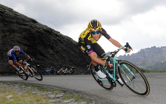 George Bennett during the 2019 Tour de France.