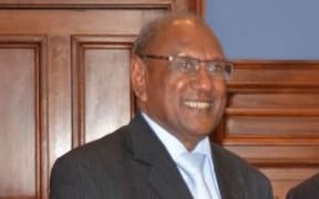 Solomon Islands Minister for Foreign Affairs Milner Tozaka