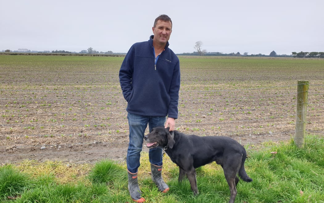 Farmer David Birkett.