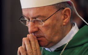Italian bishop Luigi Ventura. File photo from 2010.