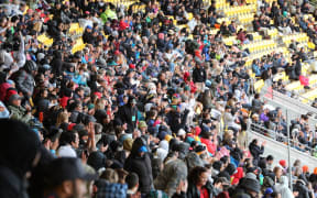 Fans have been braving the wet weather at Te Matatini at the stadium in Wellington today as the kapa haka competition closes in on the finals.
