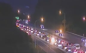 A crash is causing major congestion with northbound traffic, NZTA says.