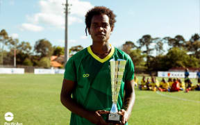 Vanuatu's Jane Alatoa was named Pacific player of the tournament at the 2025 PacificAUS Four Nations football competition.