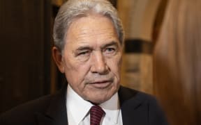 New Zealand First leader Winston Peters