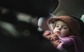 Plunket recommends that children under two be seated in a reverse-facing car seat.