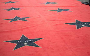 The red carpet at the New Zealand Music Awards.