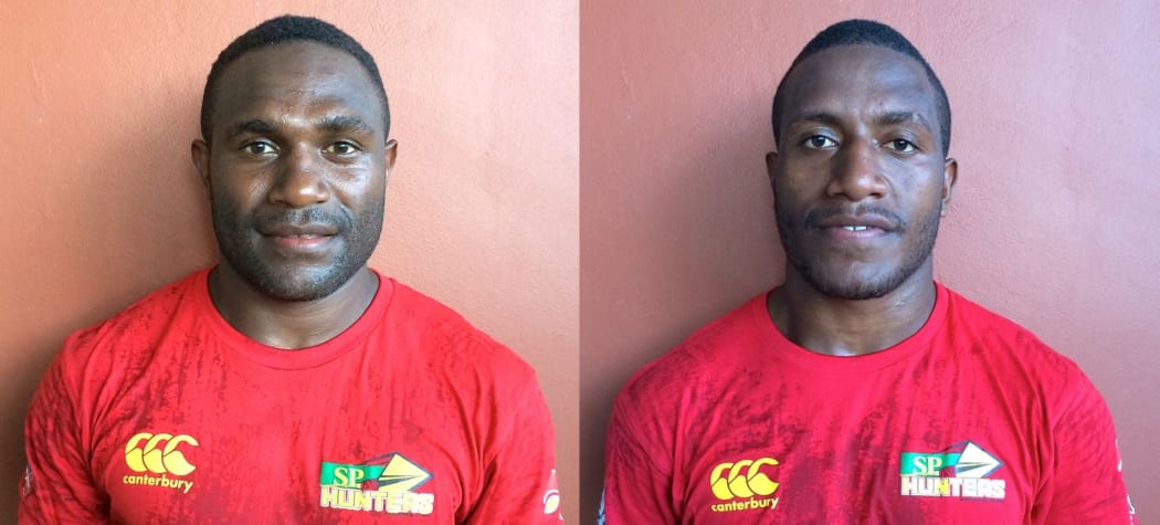 Brothers Ase and Watson Boas will start together in the halves for the PNG Hunters this weekend.
