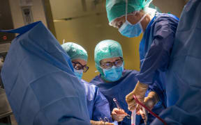 A hysterectomy is performed on a woman with endometriosis.