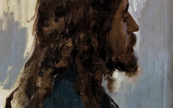 Head of Jesus (1890) by Enrique Simonet