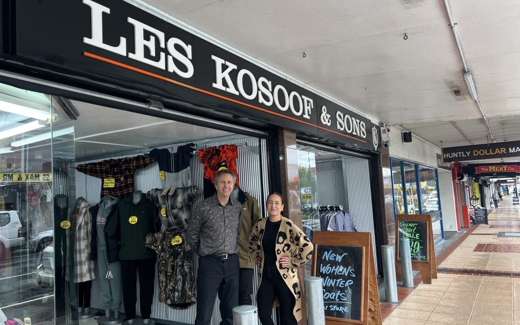 Clive Kosoof at the clothing store thats operated since 1906.